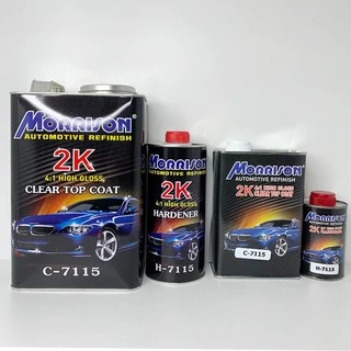 แลคเกอร์ Morrison 2K 4:1 (มอริสัน) C-7115 + H-7115 ชุดขนาด 1L + 0.25L