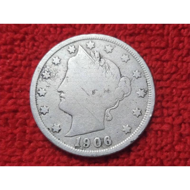 เหรียญ​ต่างประเทศ​(3695)สหรัฐ​อเมริกา​1906