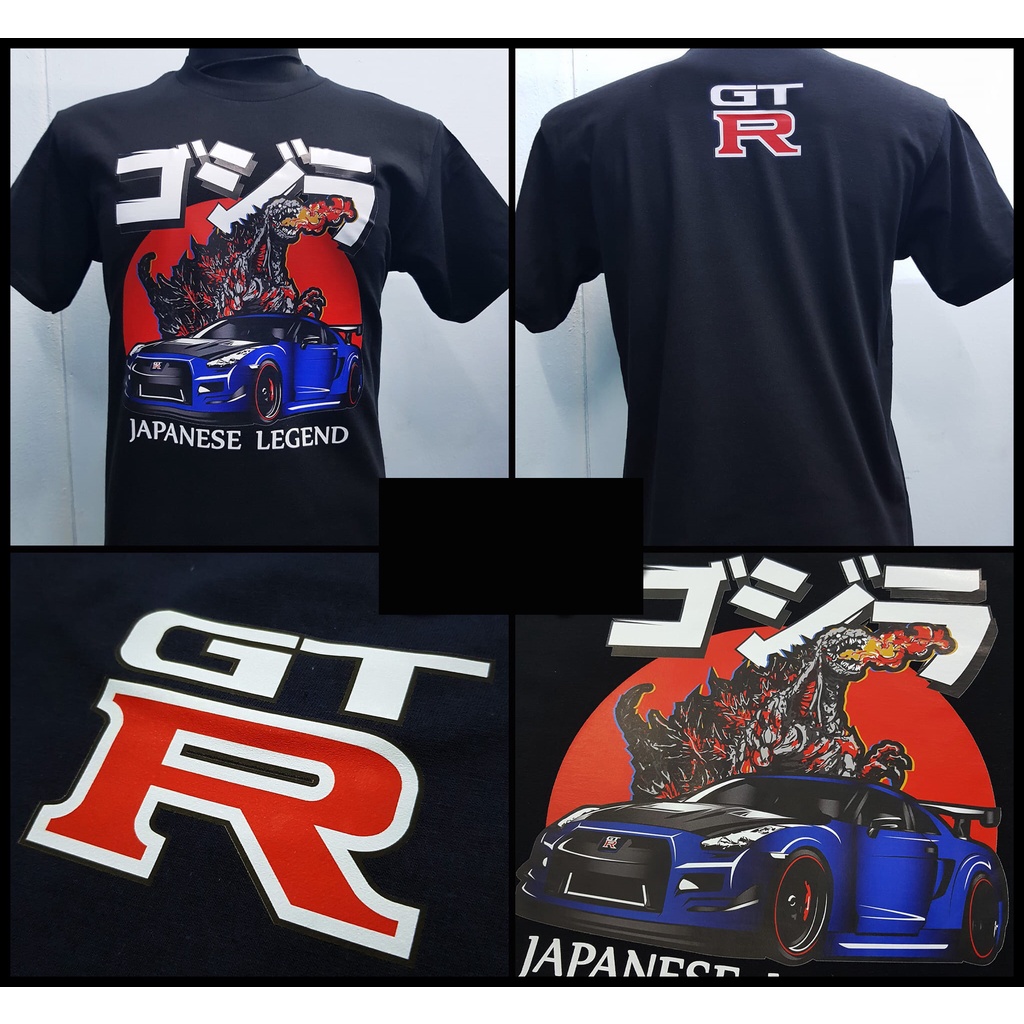 Nissan Skyline GTR R35 Limited *D1 (เสื้อยืดสีดํา)