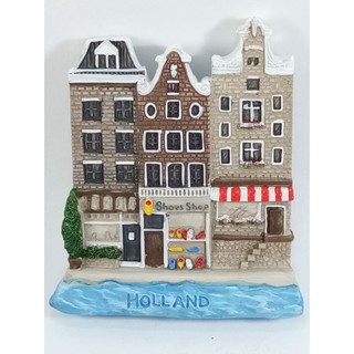 แม่เหล็กติดตู้เย็นนานาชาติสามมิติ รูปเนเธอร์แลนด์ ดินแดนแห่งความสงบ 3D fridge magnet Holland