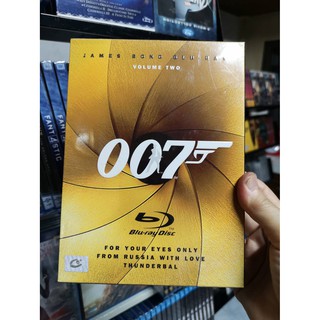 Blu-ray 3 Disc : 007 James Bond Vol. Two: For your Eyes Only (1981) / From Russia with Love (1963) / Thunderball (1965)