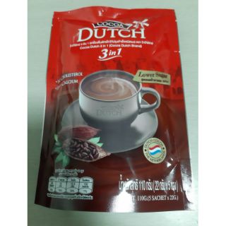 COCOA DUTCH 3NI1 ดัทช์ โกโก้ 3อิน1 พร้อมชง