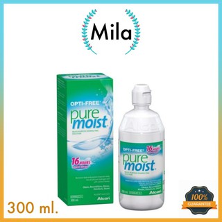 Alcon Opti-Free Pure Moist 300ml. น้ำยาล้างคอนแทคเลนส์