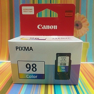 ตลับหมึกอิงค์เจ็ท canon 98 สี