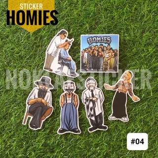 Homies Sticker สติ๊กเกอร์โฮมมี่ กันน้ำ ติดวัสดุผิวเรียบทุกชนิด