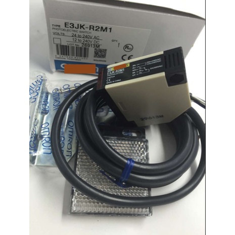 BH โฟโตอิเล็กทริคสวิตช์เซ็นเซอร์ E3JK-R2M1 AC/DC spotสินค้าของแท้ดั้งเดิมในสต็อก