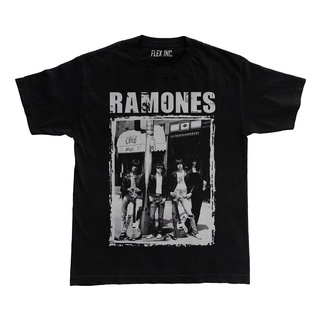 เสื้อยืด พิมพ์ลายวง The Ramones CBGB โอเวอร์ไซซ์ สไตล์วินเทจS-5XL