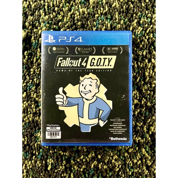 แผ่นเกม ps4 มือสอง / Fallout 4 G.O.T.Y. Game of the year edition / zone 3