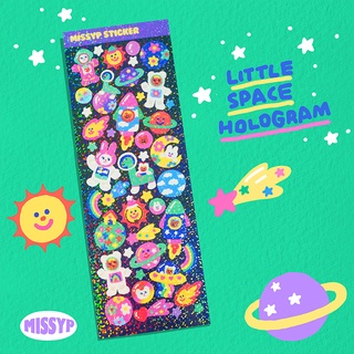 STICKER HOLOGRAM LITTLE SPACE