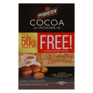 ﻿Van Houten Cocoa Powder แวนฮูเทน โกโก้ผง 350g.