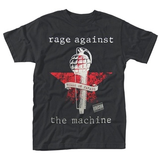 เสื้อยืด พิมพ์ลาย Rage Against The Machine Bulls On Parade Mic แฟชั่นใหม่S-5XL