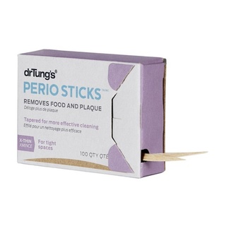 ไม้จิ้มฟันถนอมเหงือก รุ่นบาง / บางพิเศษ drTungs Perio Sticks ( THIN / X THIN )