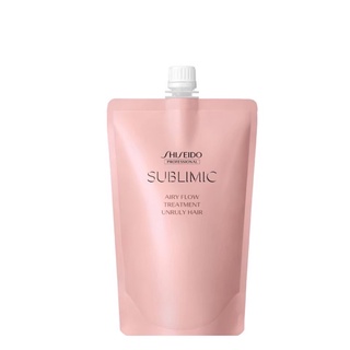 SHISEIDO SUBLIMIC AIRY FLOW TREATMENT 450G (ทรีทเม้นท์ ครีมนวดสำหรับผมชี้ฟู จัดทรงยาก)