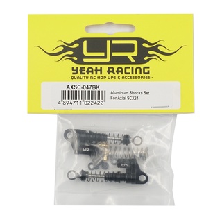 Yeah Racing AXSC-047 ALUMINUM SHOCK PAIR FOR AXIAL SCX24