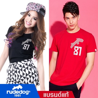 rudedog เสื้อยืดผู้ชาย เสื้อยืดผู้หญิง รุ่น Area81 ของแท้ 100%