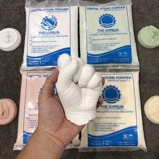 🦷 ปูนหิน Dental Stone สีเขียว เดนทัลสโตน 1กิโล ปูนเทโมเดลเกรดพรีเมี่ยม ขึ้นรูปฟัน มือเท้า แข็งแรง เนื้อละเอียด คุณภาพสูง