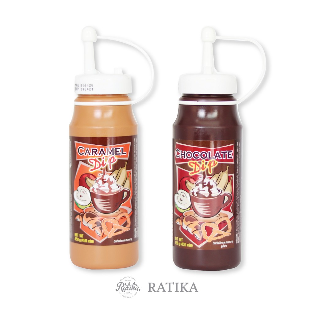 Ratika | Juniper Dip  ขนาด 450 g. ( Chocolate / Caramel )