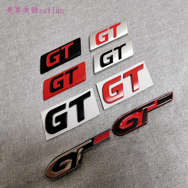 รถ gt ป้ายโลหะดัดแปลงประสิทธิภาพสูงรุ่นสูง gt ป้ายพิทักษ์ข้าง สติกเกอร์ตกแต่งตัวถัง หางฉลาก สติกเกอร์หางกล่อง