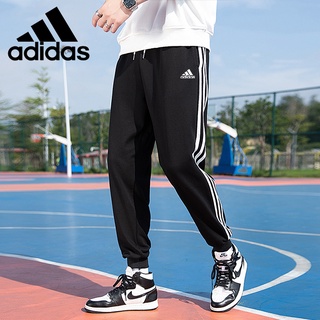 Adidas กางเกงกีฬา ผ้าฝ้าย ยืดหยุ่น ระบายอากาศ แบบแห้งเร็ว ทนต่อการเสียดสี สําหรับผู้ชาย 2022