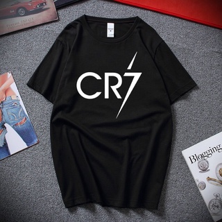 ราคาต่ำสุด!!GILDAN 【สไตล์ฮิปฮอป】ใหม่ เสื้อยืดลําลอง ผ้าฝ้าย 100% แขนสั้น พิมพ์ลาย Christiano Ronaldo Cr7 Iconic หลายสี ส