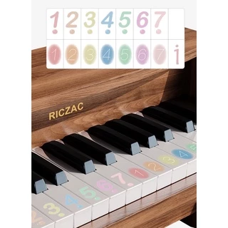[Pre-order 15-20 วัน] เปียโนเด็ก เปียโนไม้ riczac paino เครื่องดนตรีสำเหรับเด็ก 6เดือน-6ขวบ พร้อมสมุดเพลงตัวเลขภาษาไทย