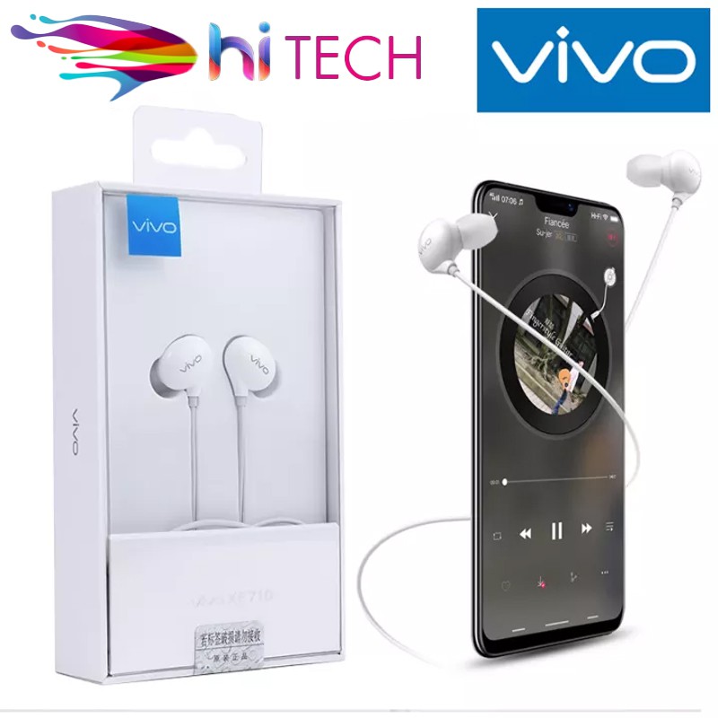 หูฟัง VIVO XE710 สุดยอดหูฟังเสียงเทพล่าสุดจากวีโว้ ของแท้ อินเอียร์ พร้อมแผงควบคุมอัจฉริยะ BY HITECH