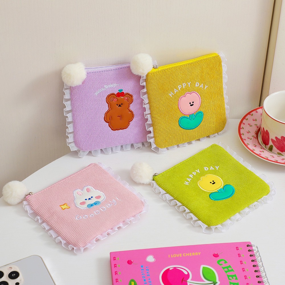 Hotwind(พร้อมส่ง) Bentoy Milkjoy มี5สี กระเป๋าใส่เหรียญกระเป๋าใส่ผ้าอนามัย NO. bentoy22