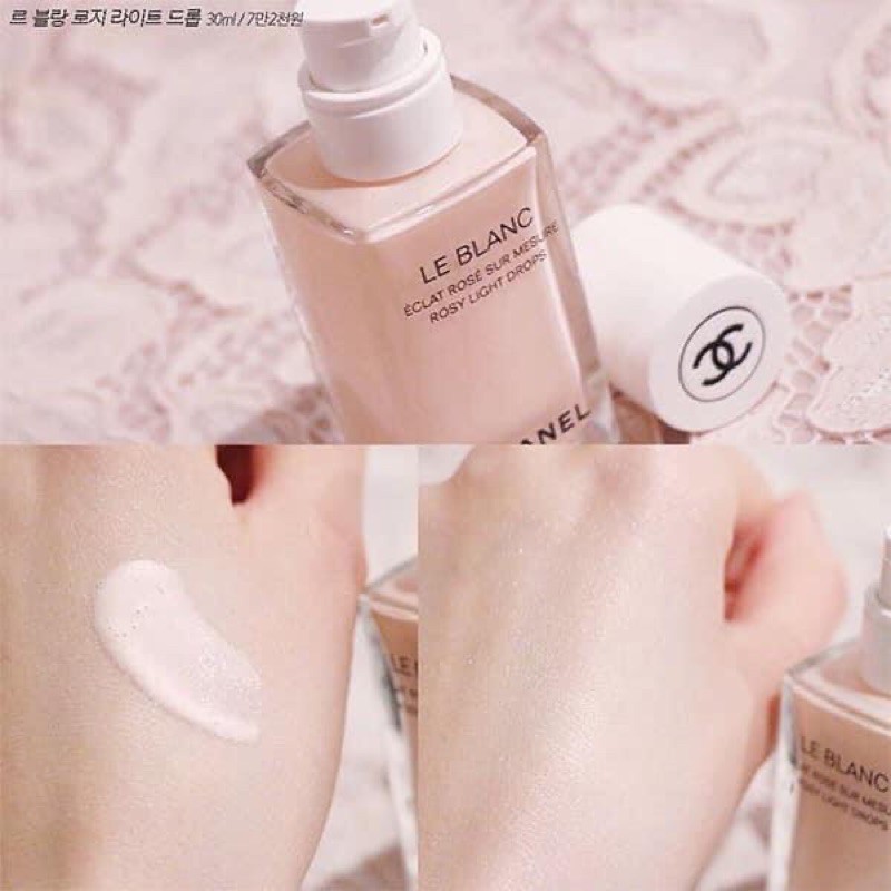 CHANEL Le Blanc Rosy Light Drops | Shopee Thailand