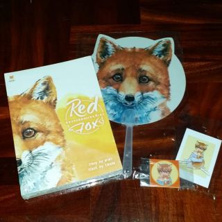 [พร้อมส่ง] Red Fox น้องจะตอบแทนพี่เอง รอบพรีของครบ + สติ๊กเกอร์รอบหน้างาน