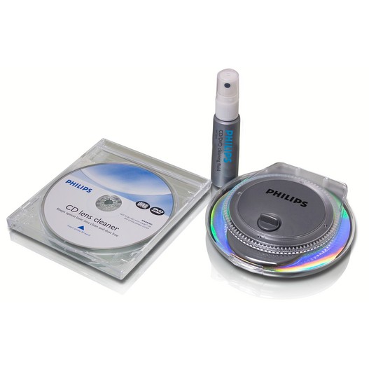 Clearance อุปกรณ์รักษาเครื่องเล่นและแผ่น CD/DVD คุณภาพสูง ของ Philips
