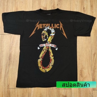 METALLICA เสื้อวง เสื้อทัวร์ ลายงู เมทาริก้า