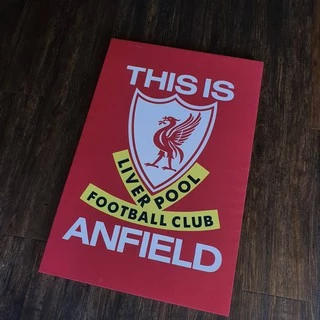 LIVERPOOL ANFIELD กรอบลอยแคนวาส ไว้ตกแต่งบ้าน