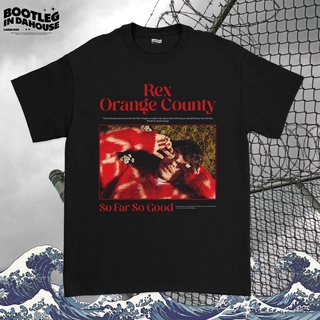 เสื้อยืดผ้าฝ้าย เสื้อยืด พิมพ์ลายวง Orange County Rex Music So Far So Good