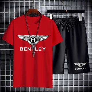 BD274+DKC274Bชุดเซ็ทเสื้อยืดแขนสั่ง+กางเกงขาสั้น ใส่ได้ทั้งช…