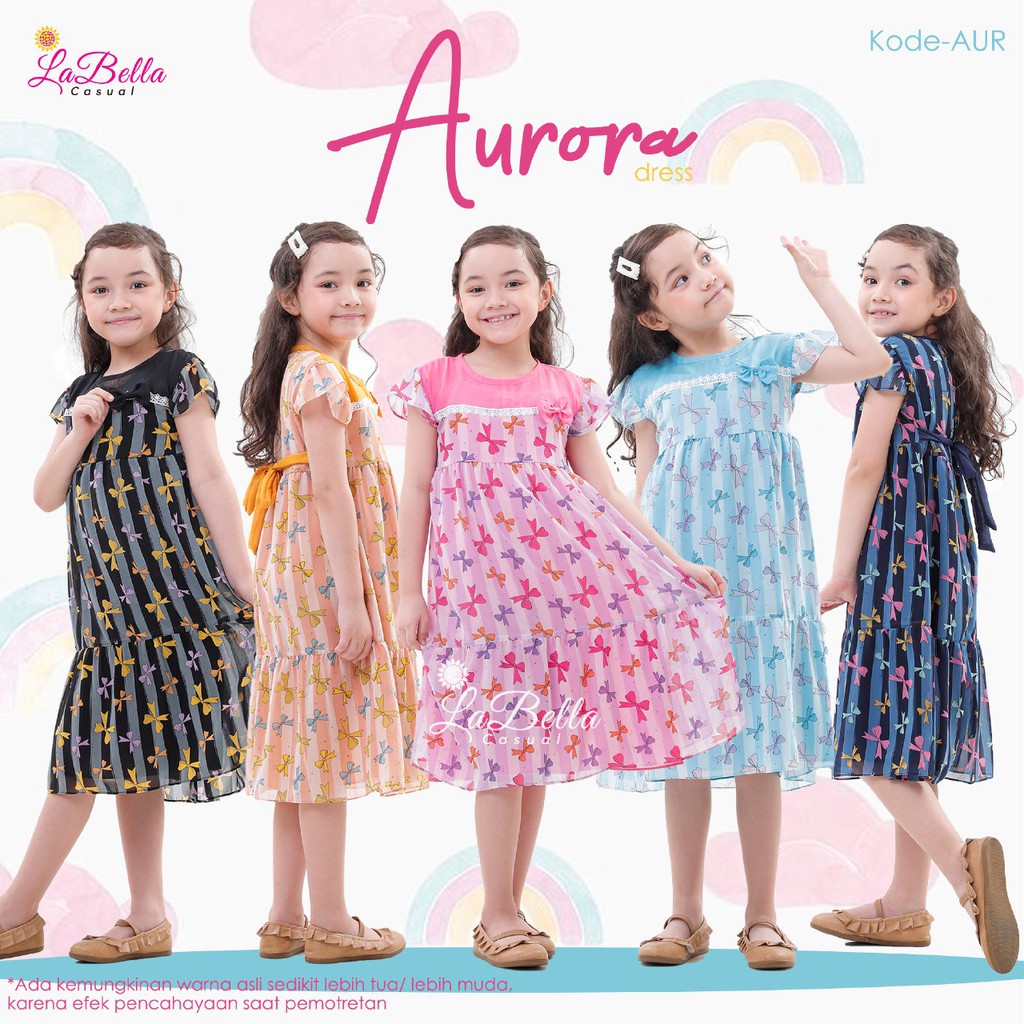 ชุดเดรสเด็กสวยๆ Aurora By Labella