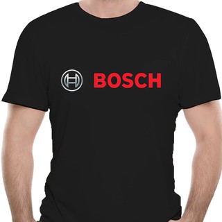 เสื้อยืดโอเวอร์ไซส์เสื้อยืด Bosch เสื้อยืดคอวีแขนสั้นผู้ชายคลาสสิกรุ่นใหม่S-3XL