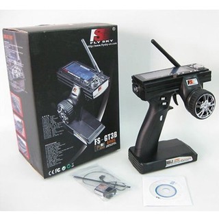 FLYSKY.FS-G3B.รีโมท 2.4G หน้าจอดิจิตอลพร้อมรีซีฟรีโมทควบคุมอุปกรณ์ส่งและรับสำหรับ RC