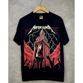 เสื้อวง วินเทจ แขนสั้น มือหนึ่ง แท้ METALLICA 〽️