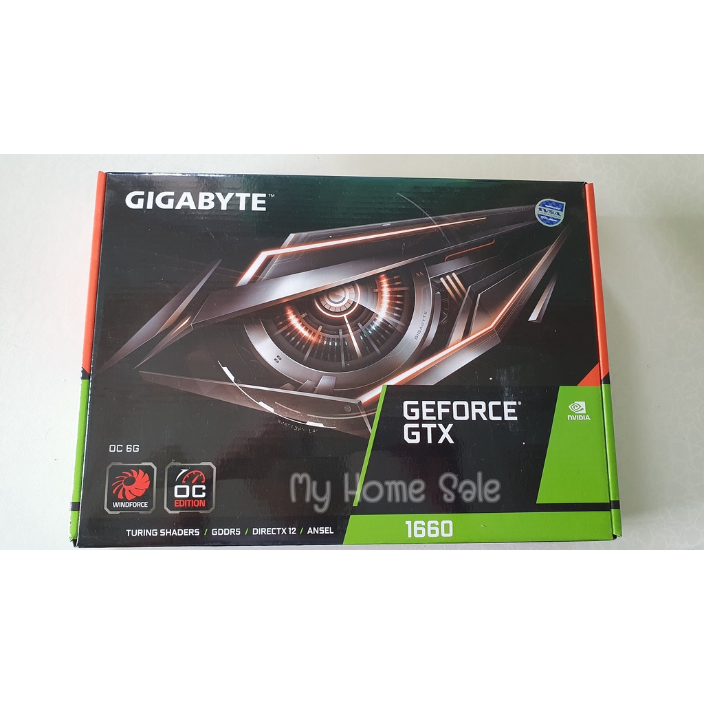 GIGABYTE GTX1660 OC 6GB GDDR5 [สินค้ามือสอง]  VGA (การ์ดแสดงผล)