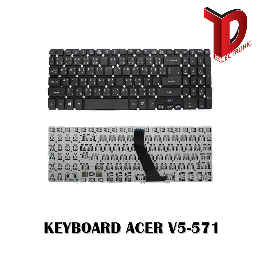 KEYBOARD ACER V5-571 V5-531 V5-531G V5-551 V5-551G V5-571G M3-581TG ...
