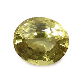 พลอย แซฟไฟร์ บุษราคัม ธรรมชาติ แท้ ( Natural Sapphire ) 1.14 กะรัต