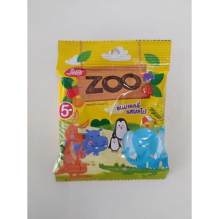 zoo ขนมเยลลี่รสผลไม้ 22 กรัม ( 3 ห่อ)