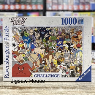 พร้อมส่ง-จิ๊กซอว์ Looney Tunes🐰แบรนด์ Ravensburger jigsaw puzzle 1000 ชิ้น