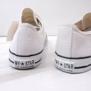 🔥Hot item🔥 ส่งไว!!! ราคาถูกที่สุด!!! Mashare​ รุ่น​ 191 ​รองเท้า​ผ้าใบ​ สี​ : ขาวดำ ไซส์​ : 37 - 43