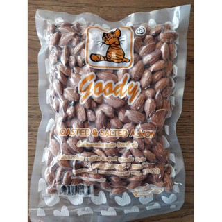 ﻿อัลมอนด์ อบเกลือ ตรากู๊ดดี้ 500g Roasted Salted Almonds Goody