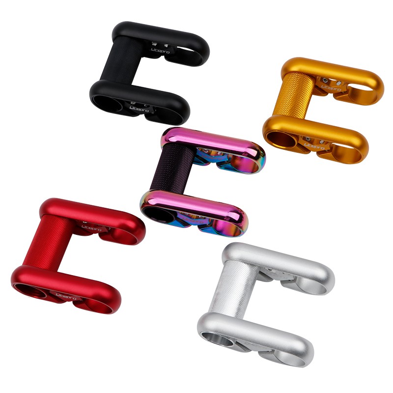 Litepro Folding Bike Full Hollow Double Handlebar Stem Ultralight 412 SP8 Modified Aluminum Alloy Stem For Dahon Bicycle