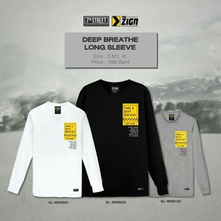 7th street เสื้อยืดแนยาว รุ่น Deep Breathe