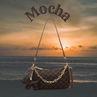 🧁Mocha🧁 [BB0031] BabyBlue.Official กระเป๋าสะพายข้าง Hobo Bag