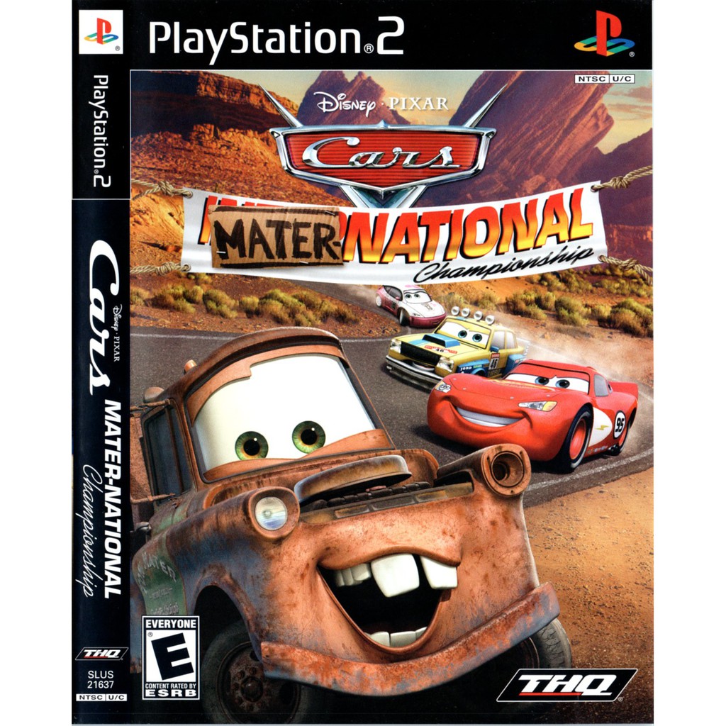แผ่นเกมส์ Cars Mater National Championship PS2 Playstation2 คุณภาพสูง ราคาถูก