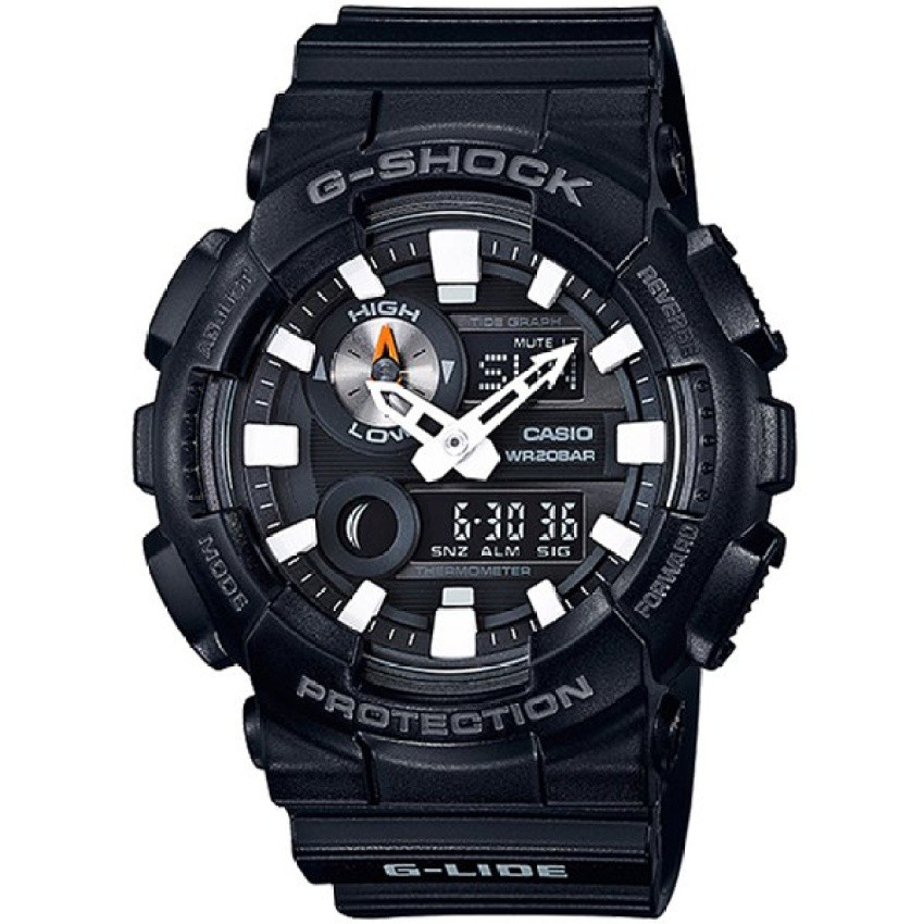 Casio G-Shock นาฬิกาข้อมือผู้ชาย สายเรซิ่น รุ่น GAX-100B-1A - สีดำ